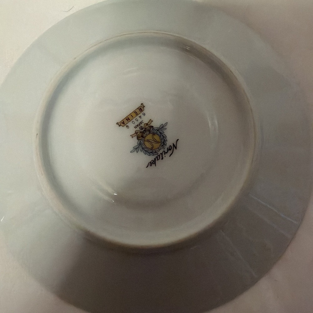 Noritake Reina 6450Q Tea cup saucer set of 14, Vintage Japan Collection - Picture 7 of 10